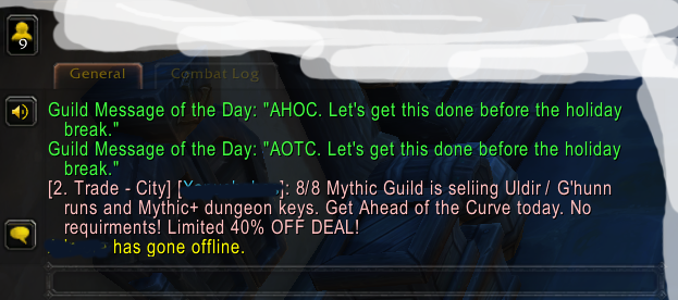 chat section